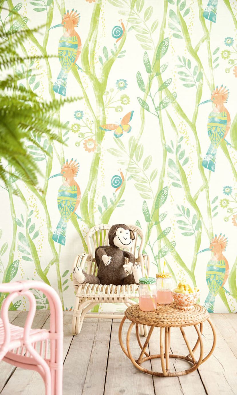 Wallpower Junior Nursey Room Wallpaper - Yellow