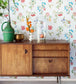 Fruity Floral Room Wallpaper 2 - White