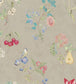 Fruity Floral Wallpaper - Gray