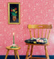 Rice II Five Nursey Room Wallpaper - Pink