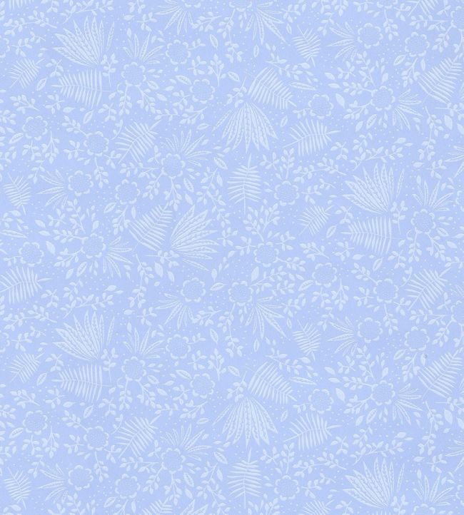 Rice II Five Nursey Wallpaper - Teal 