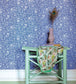 Rice II Five Nursey Room Wallpaper - Blue