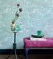 Rice II Seven Nursey Room Wallpaper - Blue