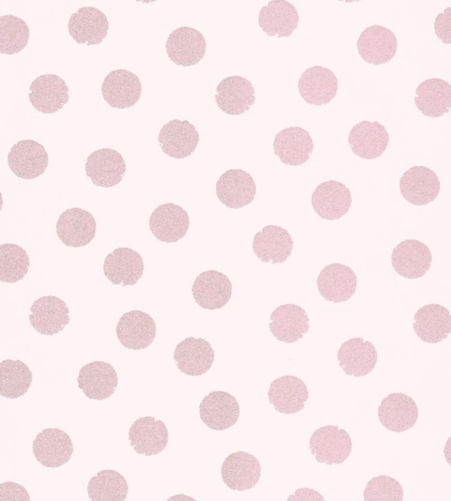 Rice II Ten Nursey Wallpaper - Pink 