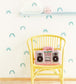 Mini Me Two Nursey Room Wallpaper 2 - Blue