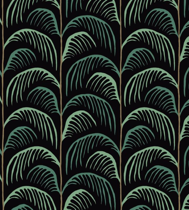 Mini Me Seven Nursey Wallpaper - Green