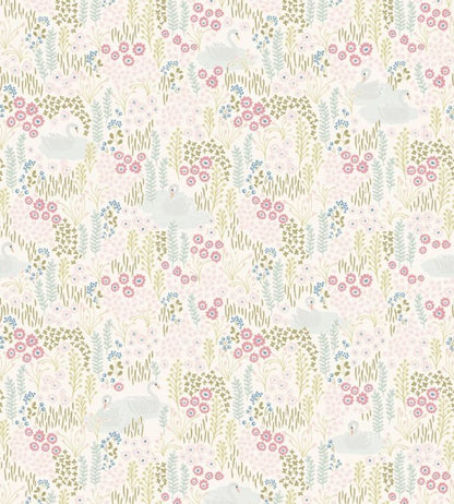 Mini Me Fourteen Nursey Wallpaper - Cream