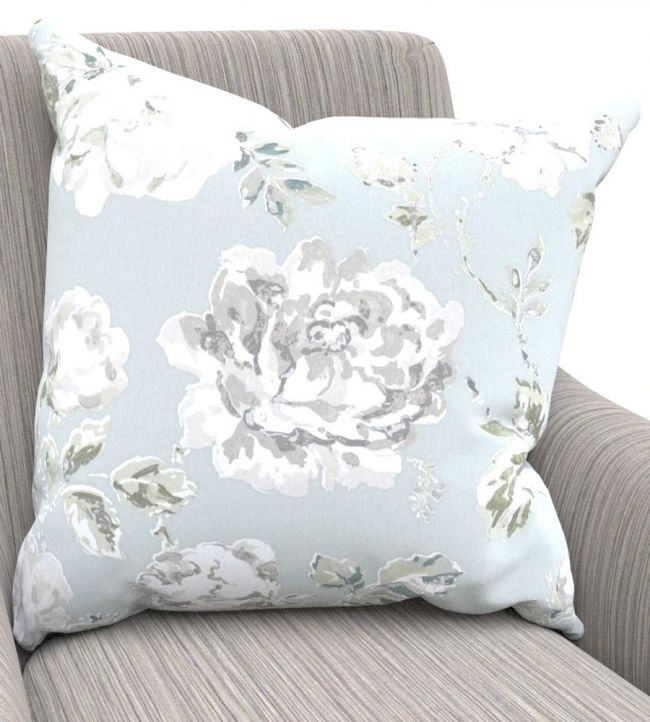 Mottisfont Room Fabric - Silver