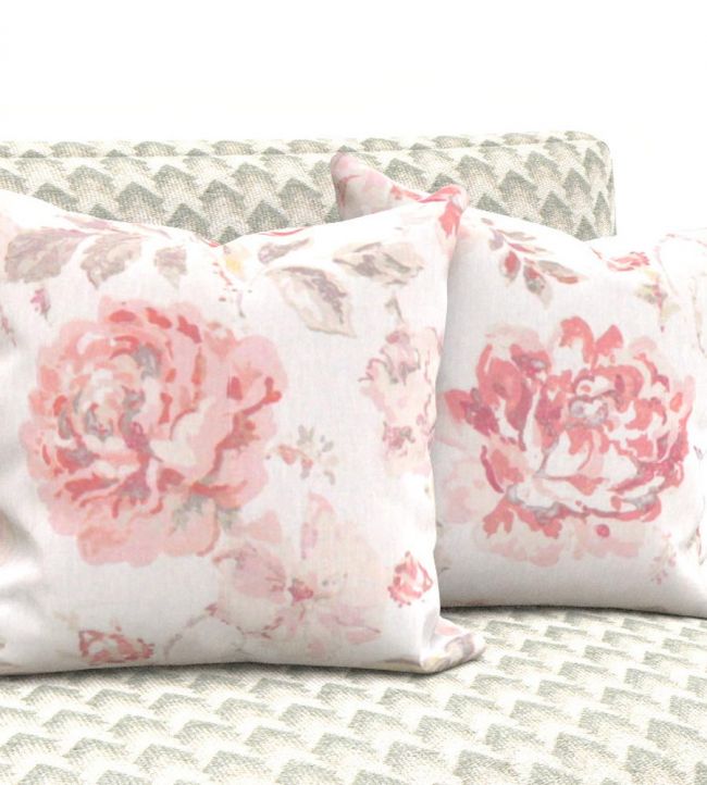 Mottisfont Room Fabric - Pink