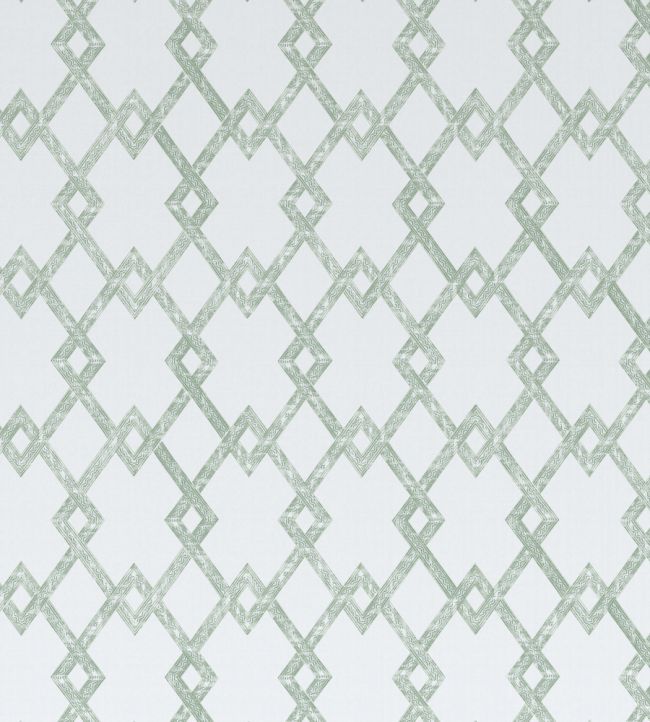 Treillage Fabric - Green 