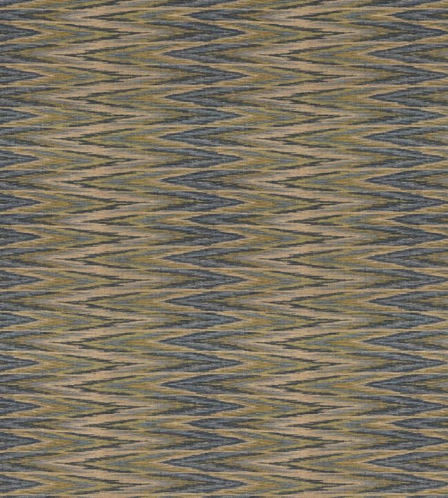 Ziggery Fabric - Blue 