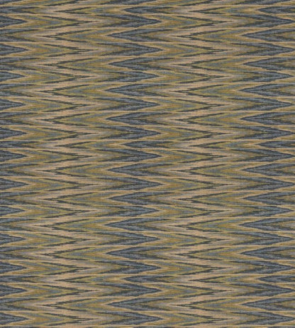 Ziggery Fabric - Blue 