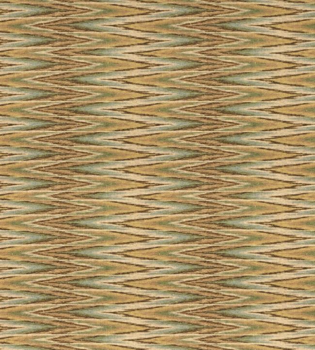 Ziggery Fabric - Green