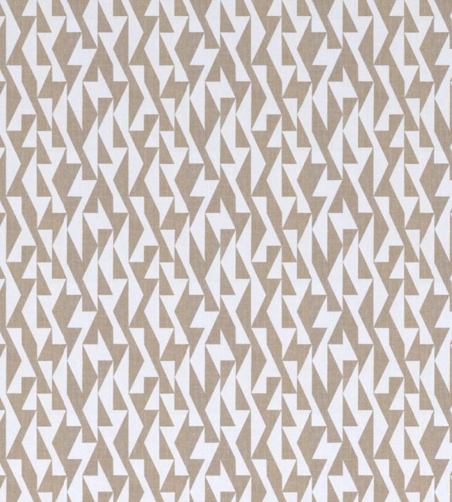 Puzzled Fabric - Brown 