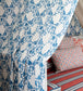 Oscar Room Fabric - Blue