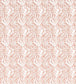 Coral Stripe Fabric - Pink