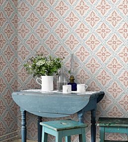 Nyborg Room Wallpaper - Red