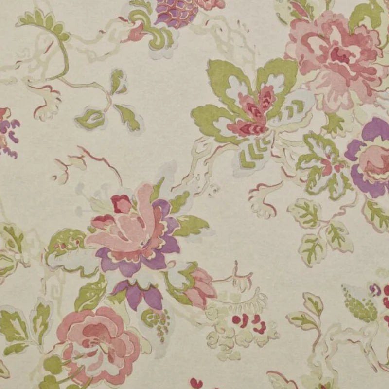 PARNHAM Plum / Moss Wallpaper