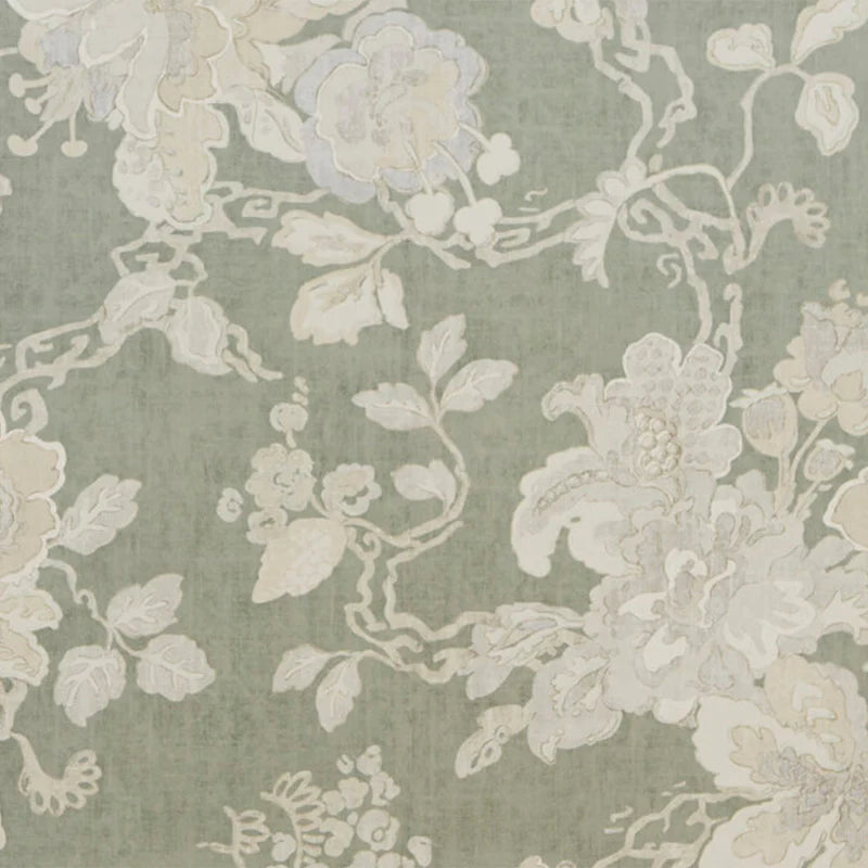 PARNHAM II Pewter Wallpaper