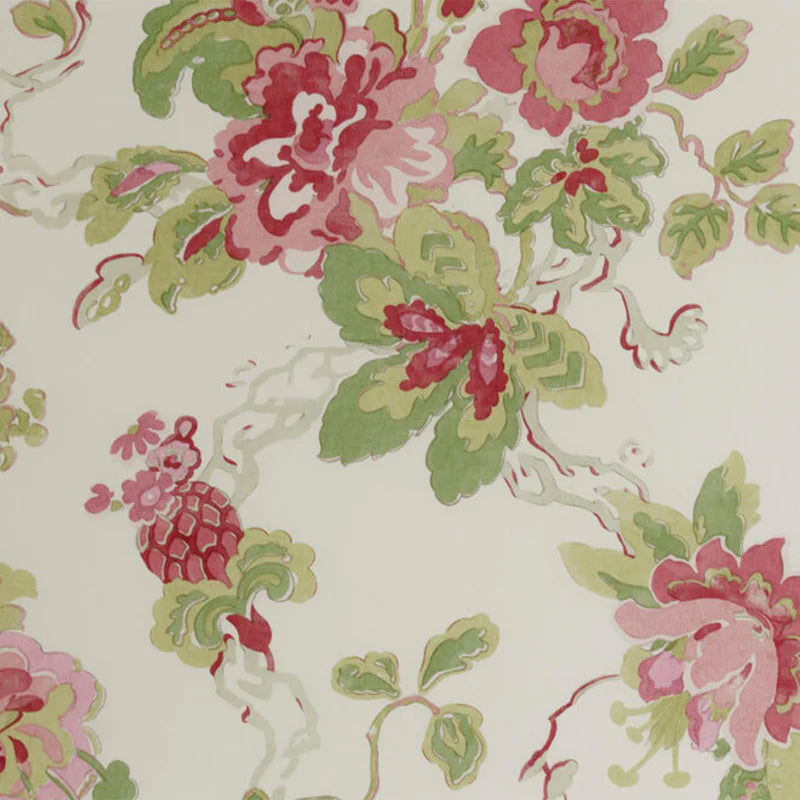 PARNHAM Pink / Lime Wallpaper