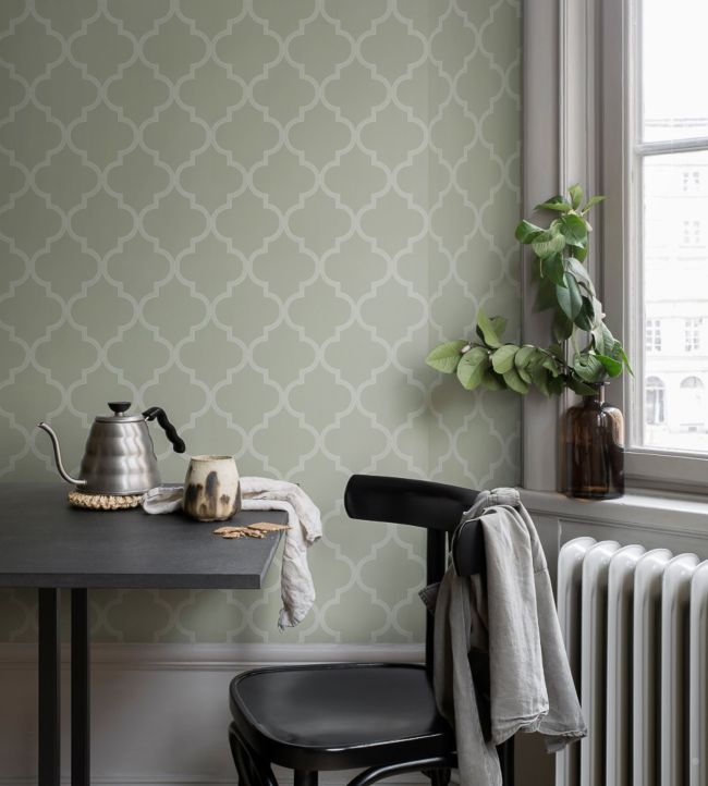 Gaston Room Wallpaper - Gray