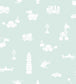 Brio Icons Nursey Wallpaper - Green