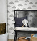 Claudia Nursey Room Wallpaper - Black