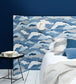 Colline Room Wallpaper - Blue