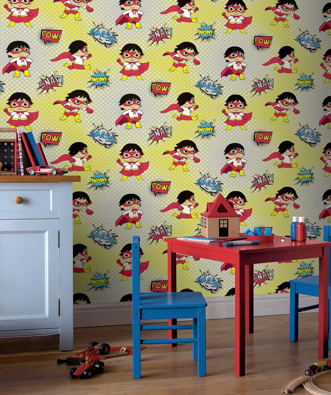 Super Ryan's World Nursey Room Wallpaper 3 - Multicolor