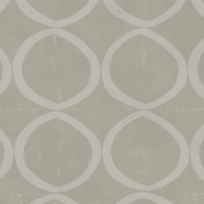 CIRCLES Pale Taupe Wallpaper