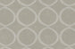 CIRCLES Pale Taupe Wallpaper