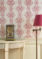 Mali Grasscloth Ruby Room Wallpaper