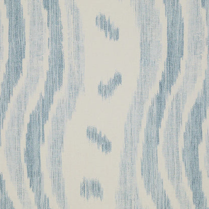 IKAT STRIPE Pale Blue Wallpaper