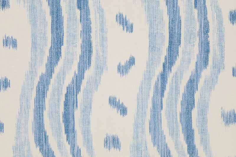 IKAT STRIPE Azure Wallpaper