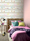 Girls Life Imagine Fun Nursey Room Wallpaper 2 - Multicolor