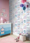 Believe in Unicorns Nursey Room Wallpaper 2 - Multicolor