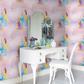 Pretty as a Princess Nursey Room Wallpaper 8 - Pink