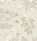 Prairie Rose Wallpaper - Cream