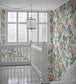 Carnation Garden Mural Room Wallpaper - Multicolor