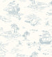 Treasure Island Nursey Wallpaper - White