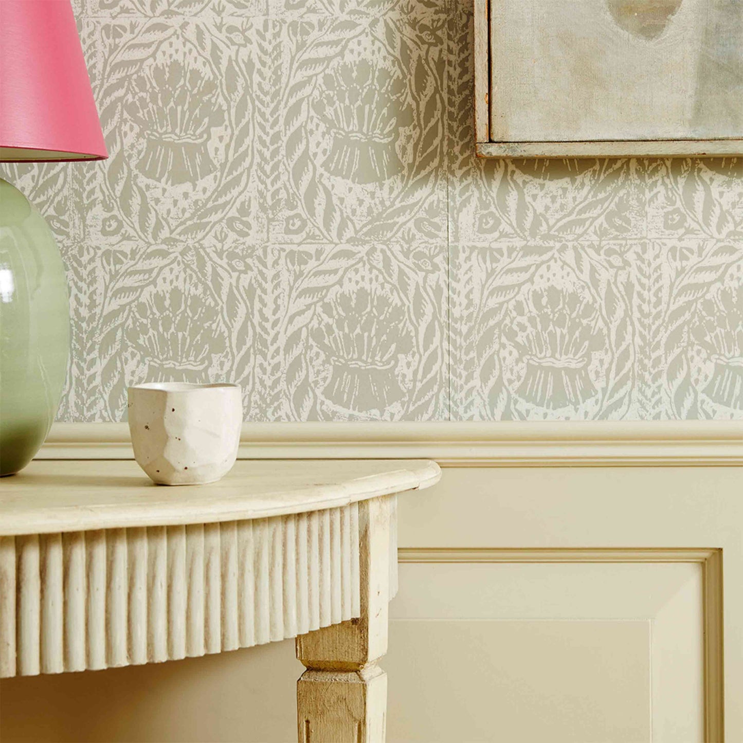 CORNSTOOKS French Grey Room Wallpaper