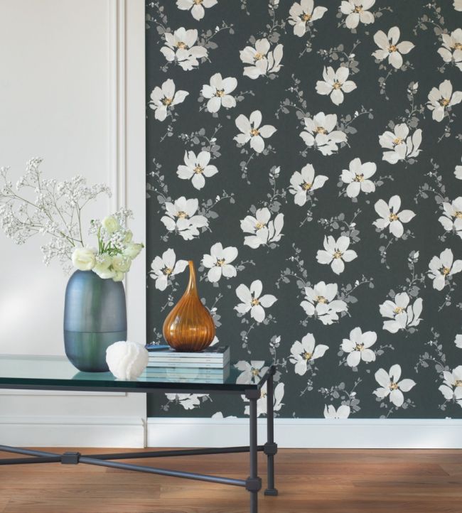 Sabatini Room Wallpaper - Gray