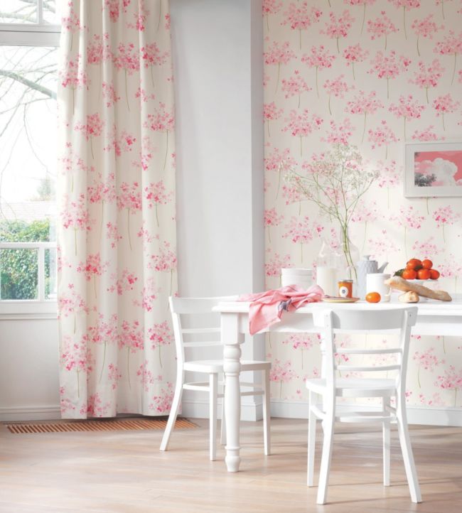 Boboli Room Wallpaper - Pink