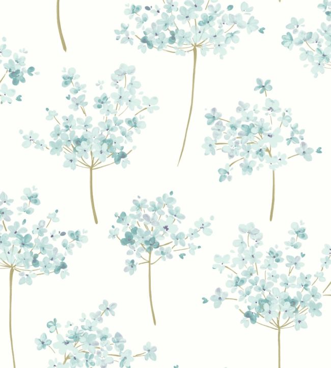 Boboli Wallpaper - Teal