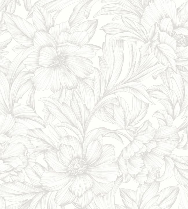 Monceau Wallpaper - White