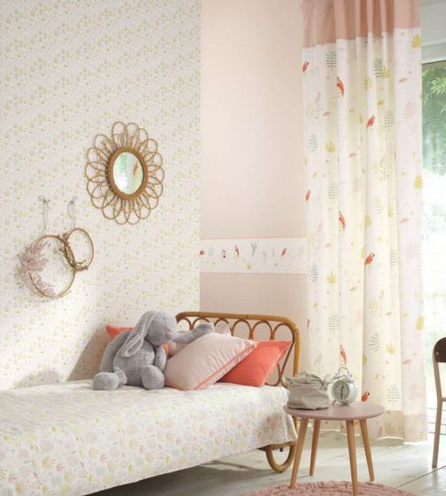 All Over Jungle Room Wallpaper - Pink