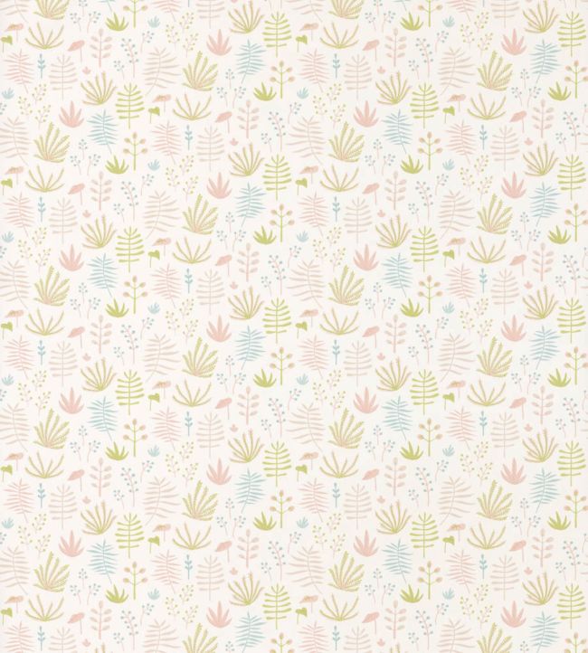 All Over Jungle Wallpaper - Pink