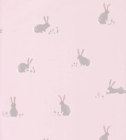 Bunny Wallpaper - Pink