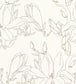 Magnolia Wallpaper - White