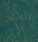 Magnolia Wallpaper - Teal